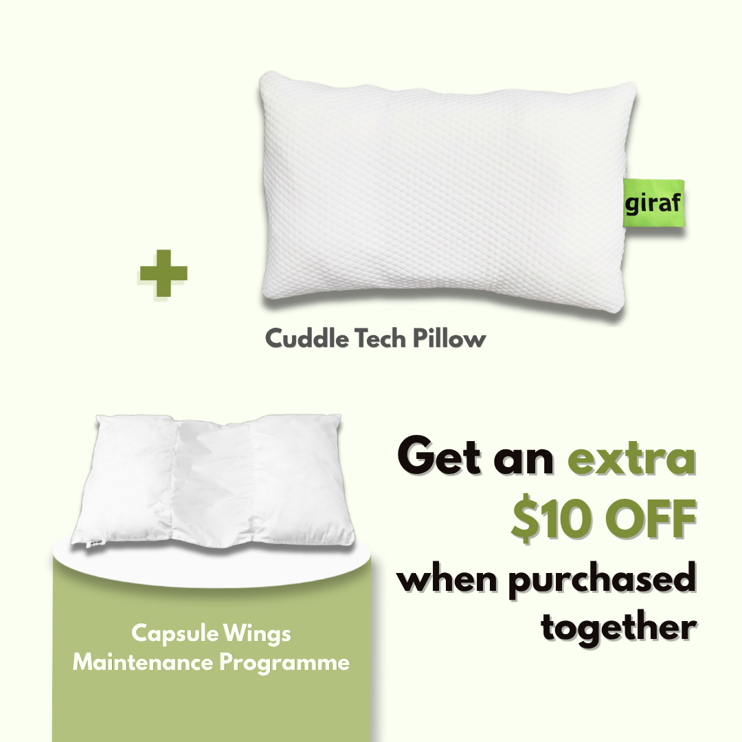 giraf® 2025 Composites-4 Cuddle Tech Deep Pressure Sleeping Pillow