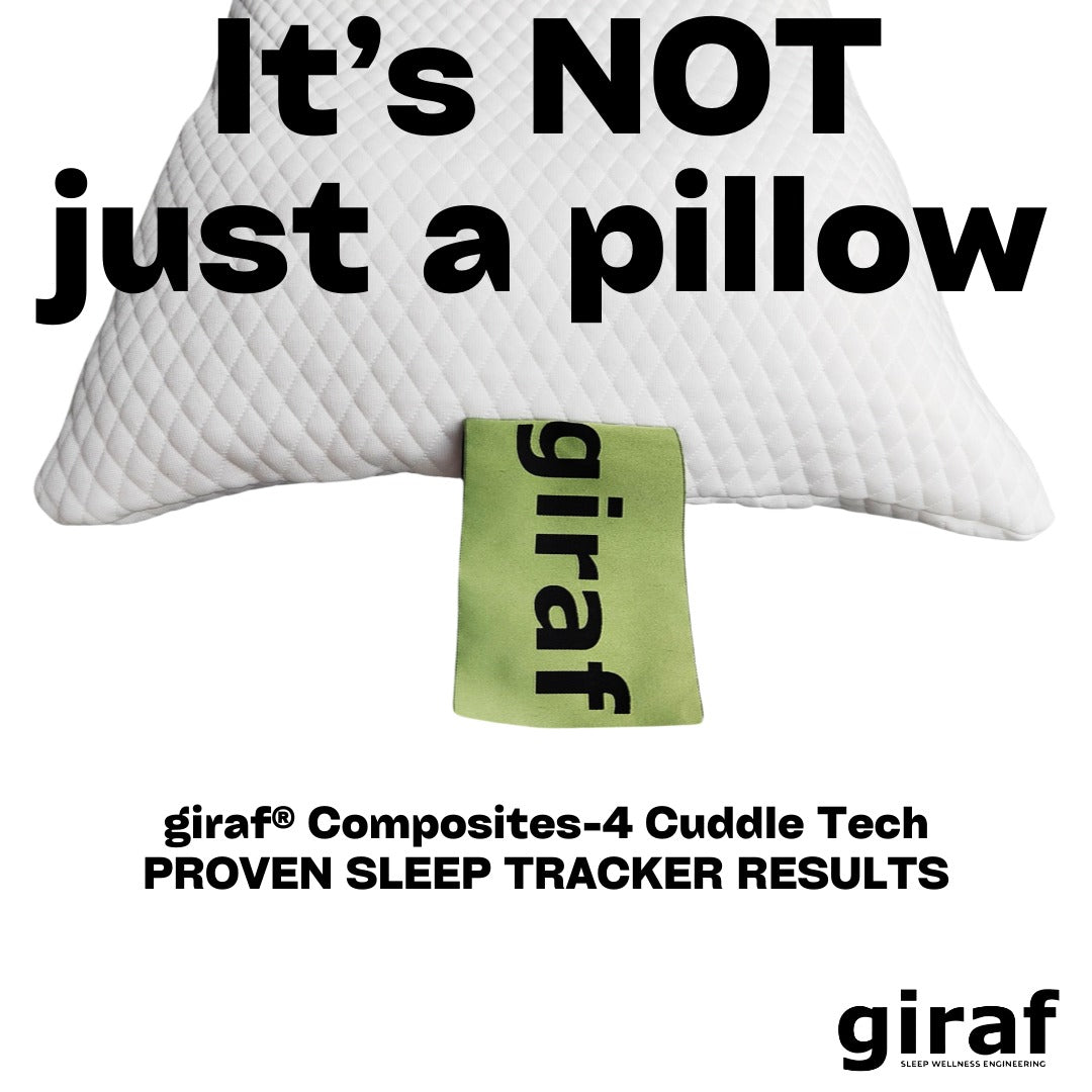 giraf® 2025 Composites-4 Cuddle Tech Deep Pressure Sleeping Pillow