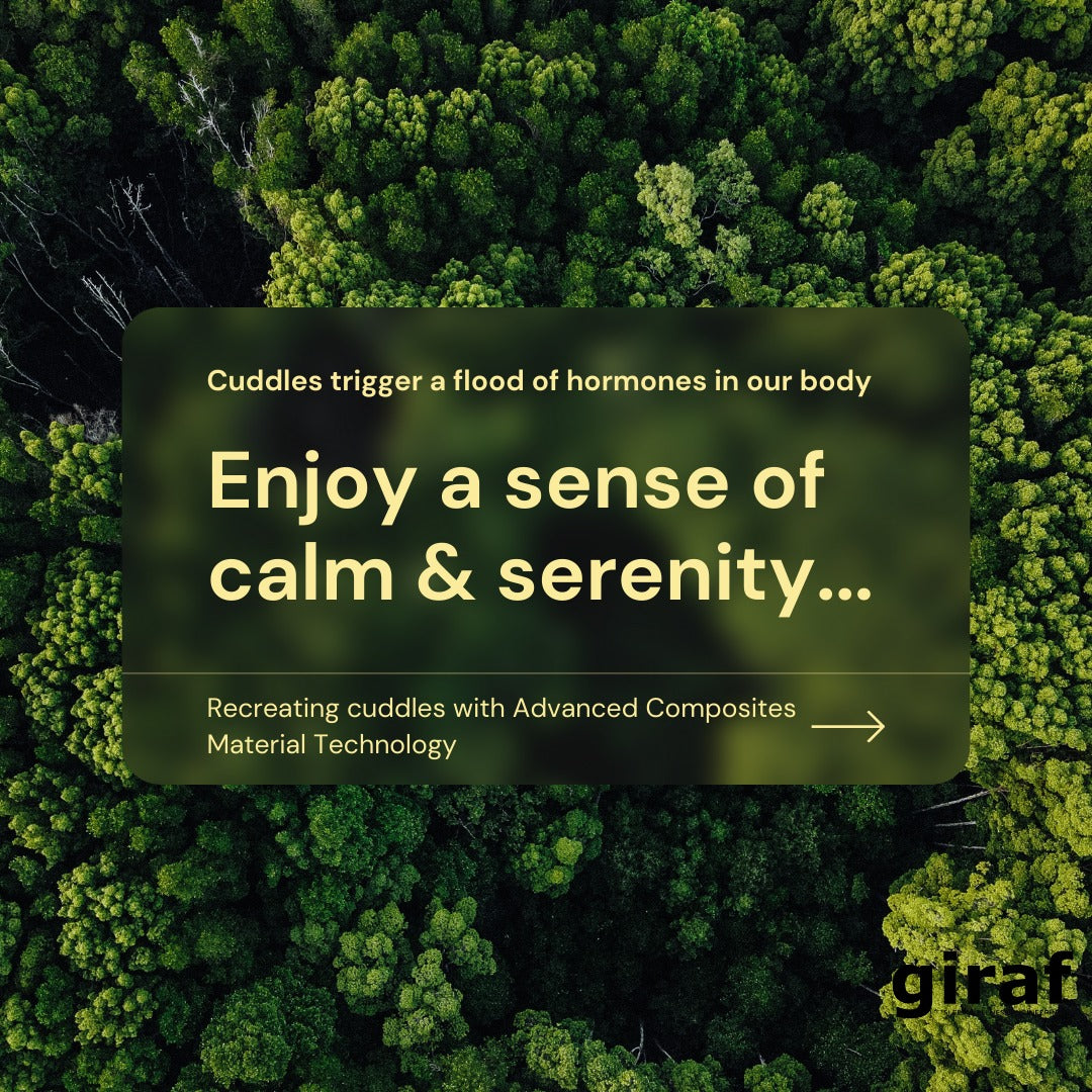 giraf® 2025 Composites-4 Cuddle Tech Deep Pressure Sleeping Pillow