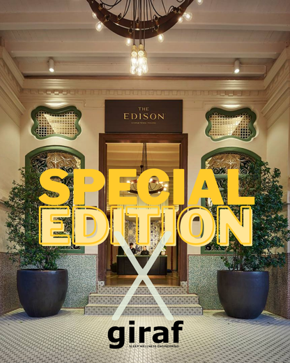 [SPECIAL EDITION] THE EDISON® X giraf® Luxury Gold Mulberry Silk Pillowcase