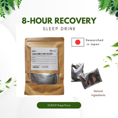 giraf® 8-Hour Recovery Sleep Drink (5x30g) - Enhanced Sleep Formula