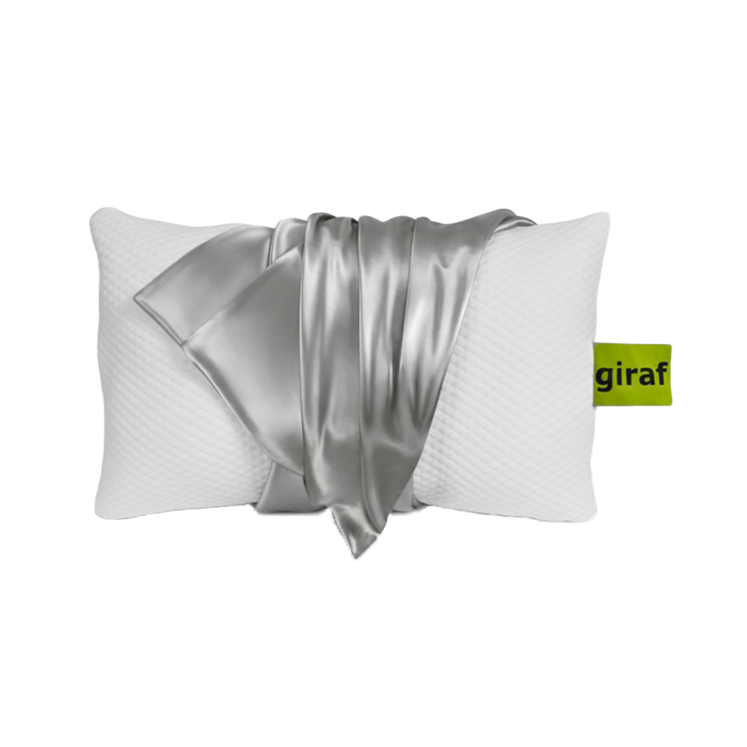 <BUNDLE> giraf® 2025 Composites-4 Pillow + Mulberry Silk Pillowcase