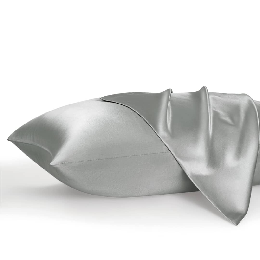 [FREE SHIPPING] giraf® Silver & Hyaluron Mulberry Silk Pillowcase (Custom Fit)