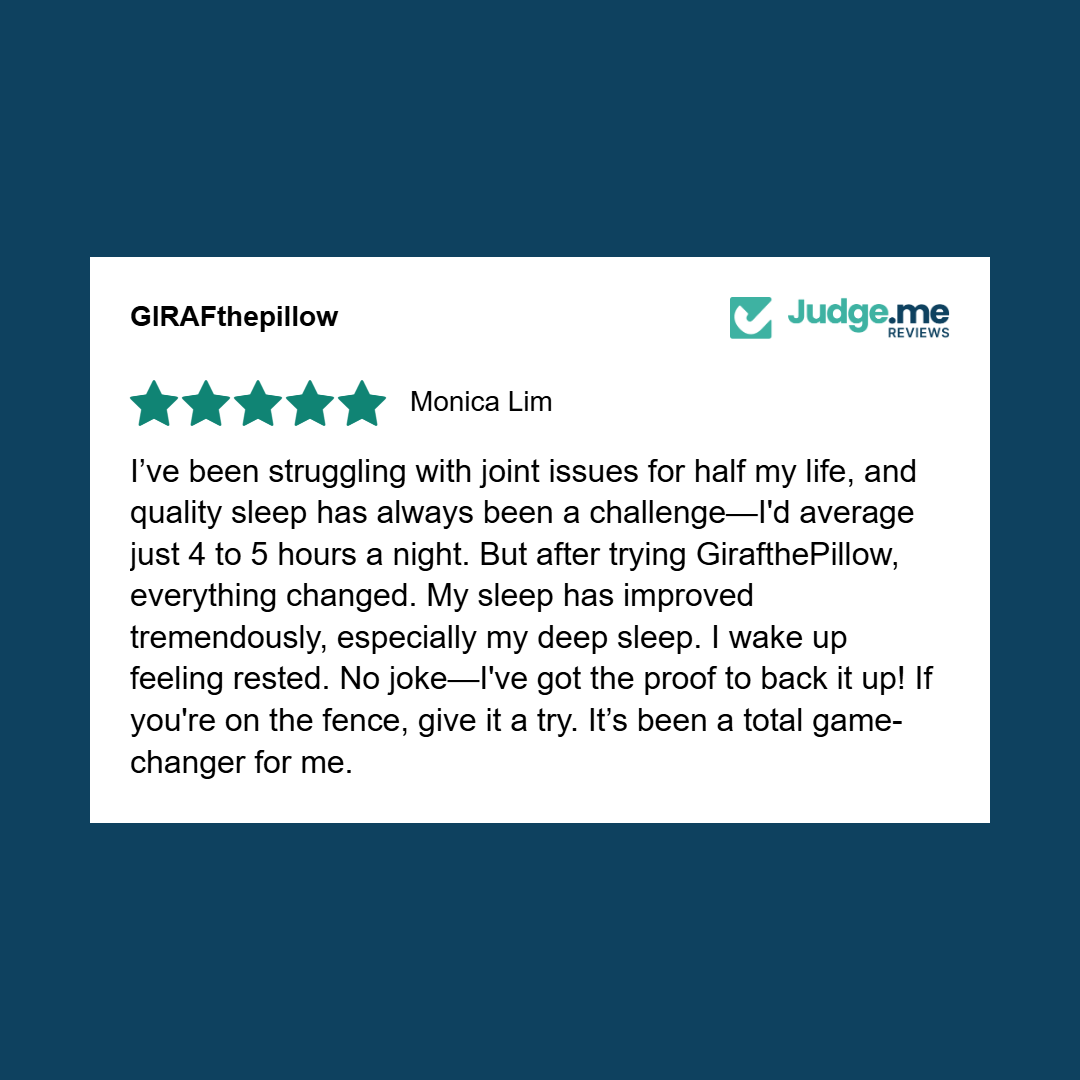 giraf® 2025 Composites-4 Cuddle Tech Deep Pressure Sleeping Pillow