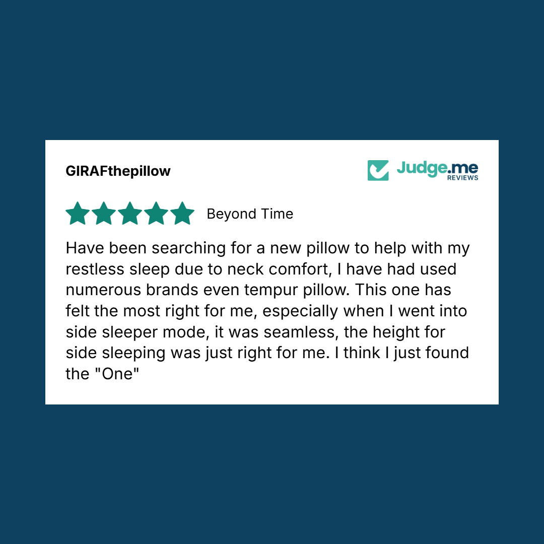 giraf® 2025 Composites-4 Cuddle Tech Deep Pressure Sleeping Pillow