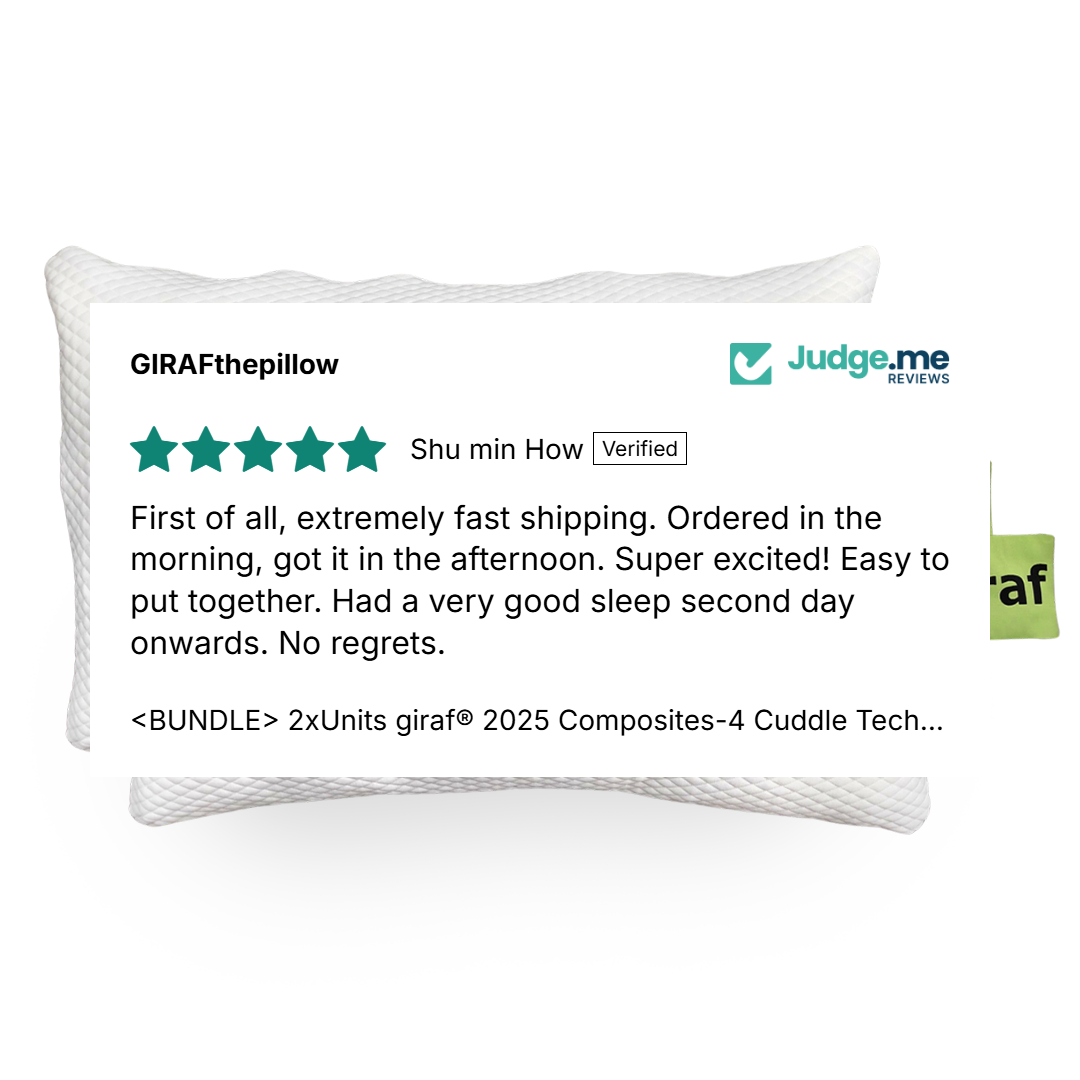 giraf® 2025 Composites-4 Cuddle Tech Deep Pressure Sleeping Pillow
